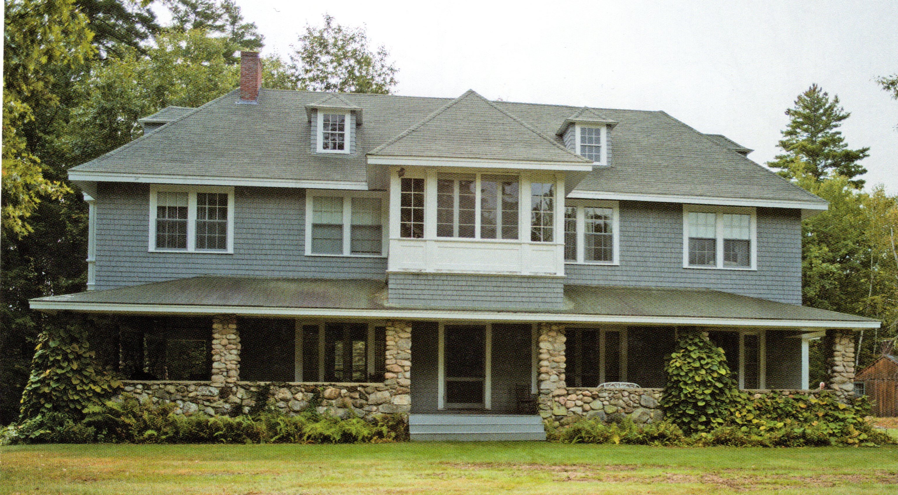 Howard Walker house-Pine Cone-Tamworth NH 1891 New England Arts and Crafts